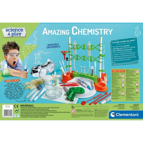 Clementoni Amazing Chemistry Science Kit | STEM Toys KidzInc Australia 3
