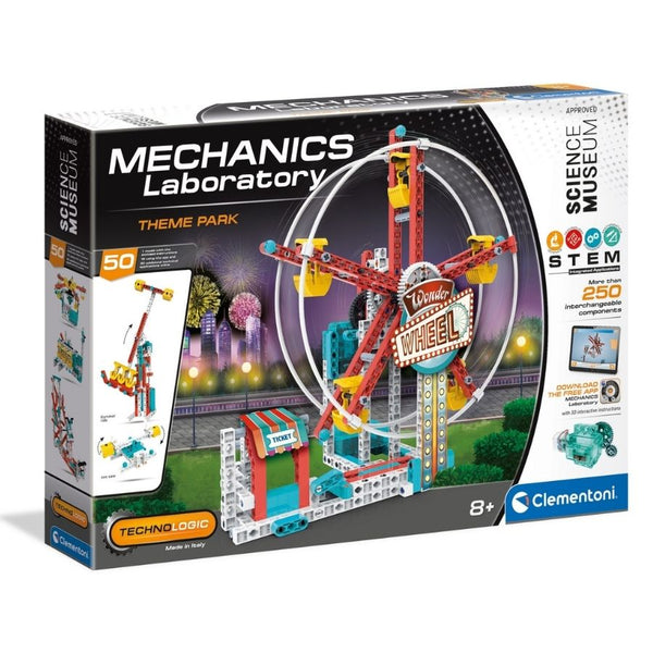 Clementoni Mechanics Laboratory Fun Theme Park Construction Toy | KidzInc