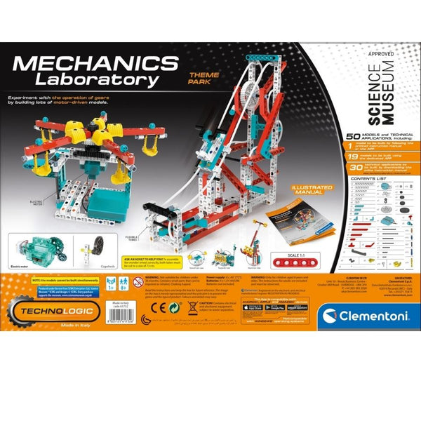 Clementoni Mechanics Laboratory Fun Theme Park Construction Toy | KidzInc