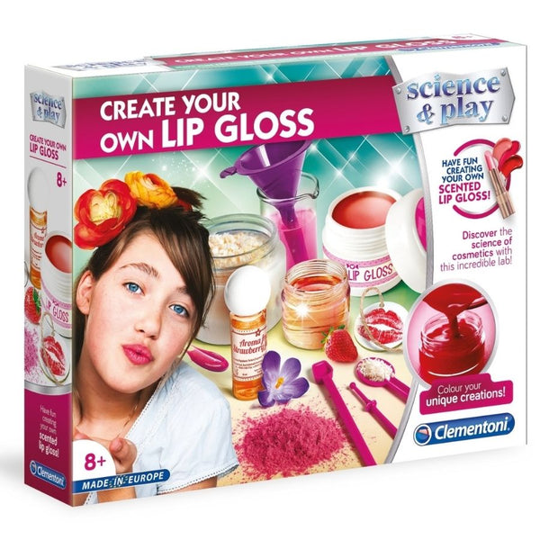 Clementoni Science and Play Create Your Own Lip Gloss Science Kit  | KidzInc Australia