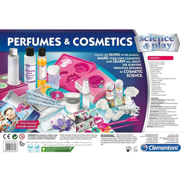 Clementoni Science and Play Perfume and Cosmetics Science Kit| KidzInc Australia 3