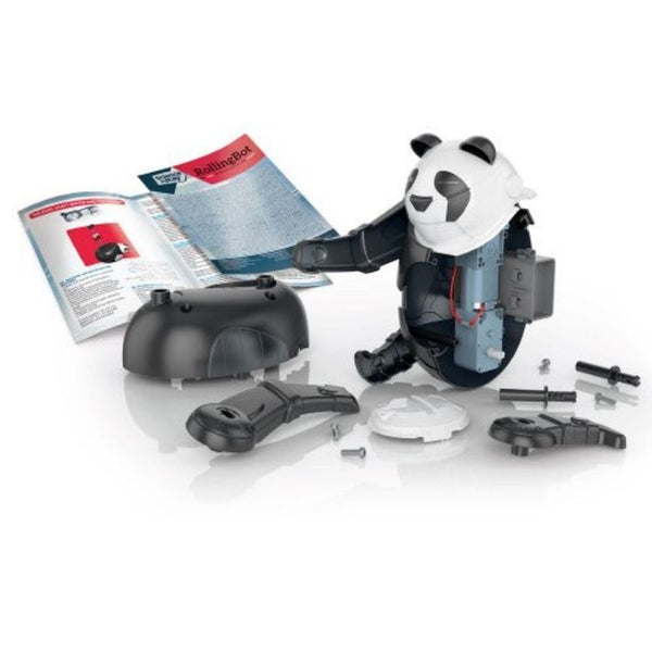Clementoni - Science and Play: Rolling Bot Panda Robot