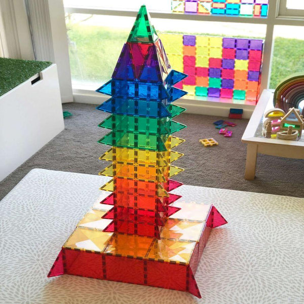 Connetix Tiles 100 Piece Set Magnetic Tiles | KidzInc Australia | Educational Toys 2