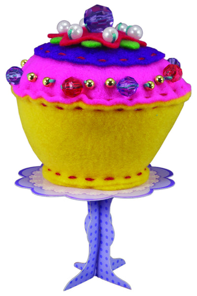 My Studio Girl - Sew-Your-Own Felt Berrilicious Cupcake | KidzInc Australia | Online Educational Toy Store
