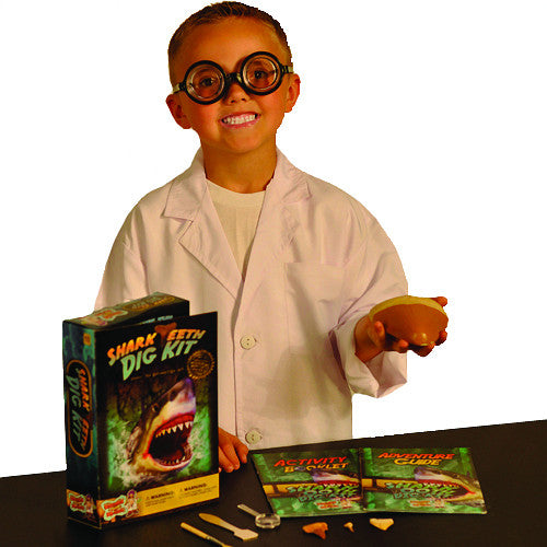 Discover with Dr Cool - Shark Teeth Dig Science Kit | KidzInc Australia | Online Educational Toy Store