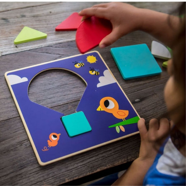 Djeco Tangramini Wooden Puzzle | KidzInc Australia Educational Toys Online 7