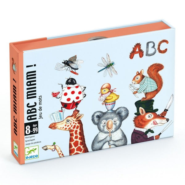 Djeco ABC Miam Card Game | KidzInc Australia Educational Toys