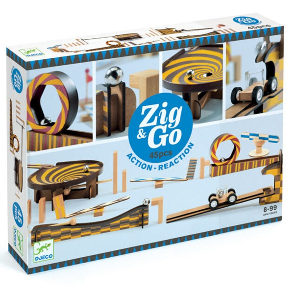  Djeco Zig & Go Action Reaction 45 piece Set | STEM Toys at KidzInc Australia 3