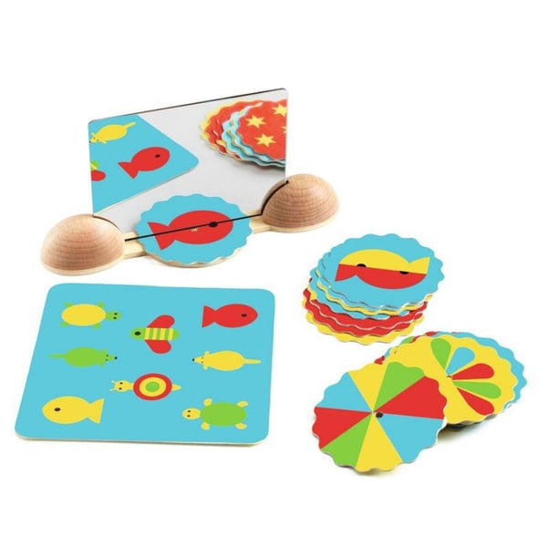 Djeco Ze Mirror Magic Images Set | KidzInc Australia Educational Toys 2