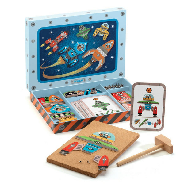 Djeco - Space Tap Tap Game | KidzInc Australia | Online Educational Toy Store