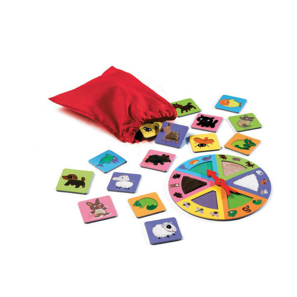Djeco - Tactilo Lotto Animal Game | KidzInc Australia | Online Educational Toy Store