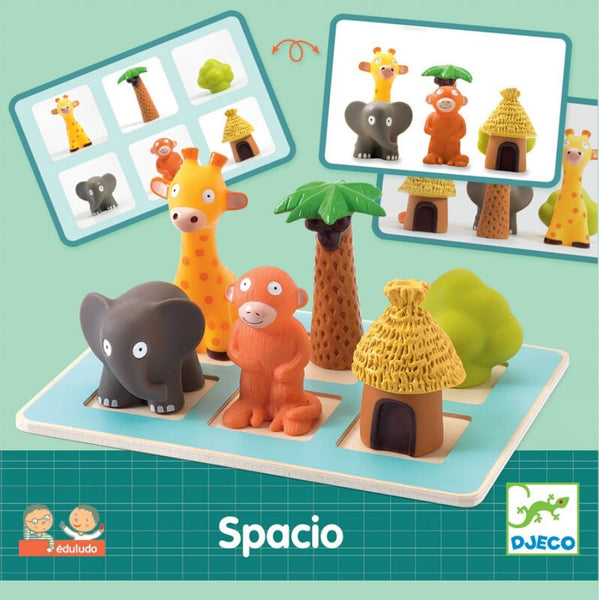 Djeco Eduludo Spacio Game | Spatial Awareness Game for Kids | KidzInc