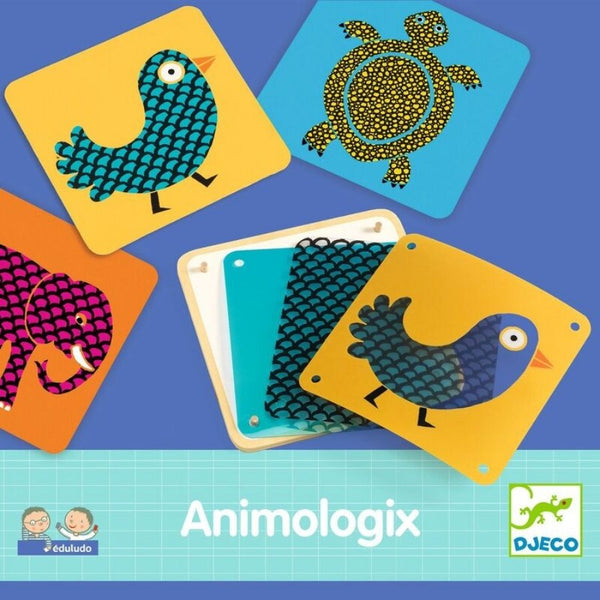  Djeco Eduludo Animologix Game | KidzInc Australia Educational Toys