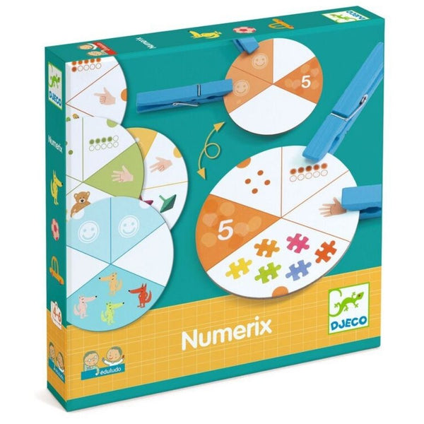 Djeco Eduludo Numerix | Maths Games for Preschoolers | KidzInc Australia 3