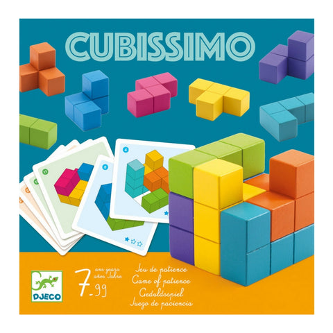 Djeco - Cubissimo Teaser Wooden Game | KidzInc Australia | Online Educational Toy Store