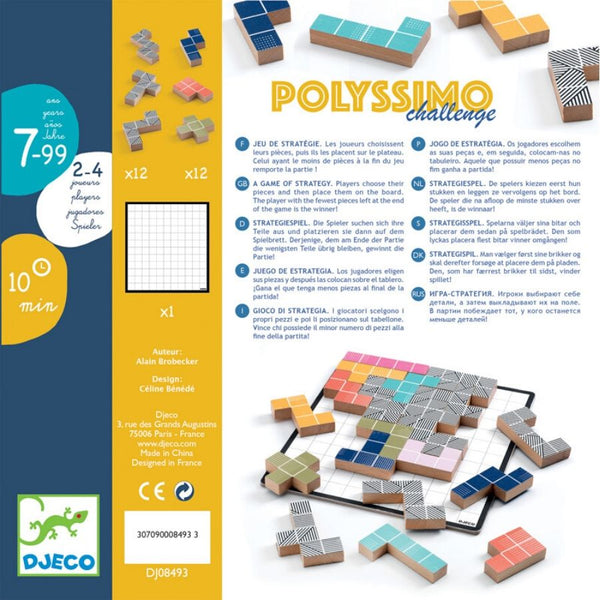 Djeco Polyssimo Challenge Strategy Game | KidzInc Australia | Online Educational Toys 2