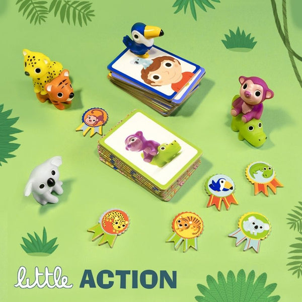 Djeco Little Action Game | Board Games for Kids | KidzInc Australia 2