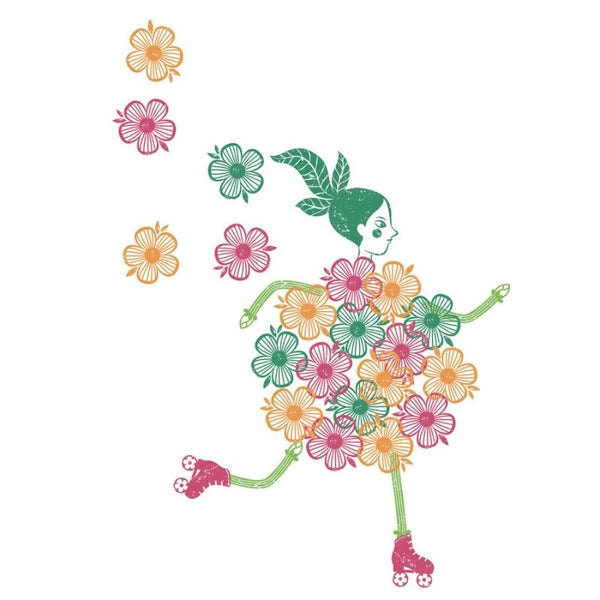 Djeco Flower Girls Stamp Set | Arts and Crafts for Kids | KidzInc Australia 3