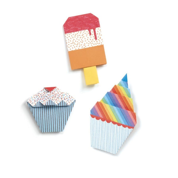 Djeco Sweet Treats Origami Craft Kits for Kids | KidzInc Australia 4