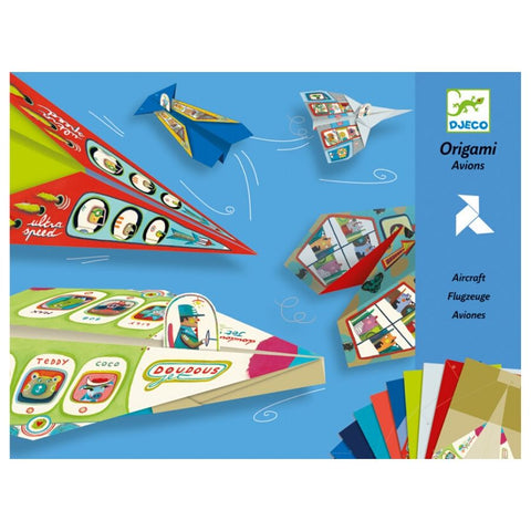 Djeco Paper Planes Origami | Arts and Crafts for Kids | KidzInc Australia 