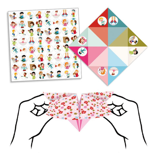 Djeco Fortune Tellers Origami Kit for Kids | KidzInc Australia 3