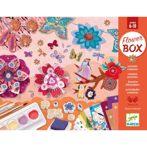 Djeco The Flower Garden Multi Craft Box Set | KidzInc Australia