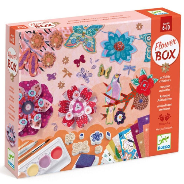 Djeco The Flower Garden Multi Craft Box Set | KidzInc Australia 4