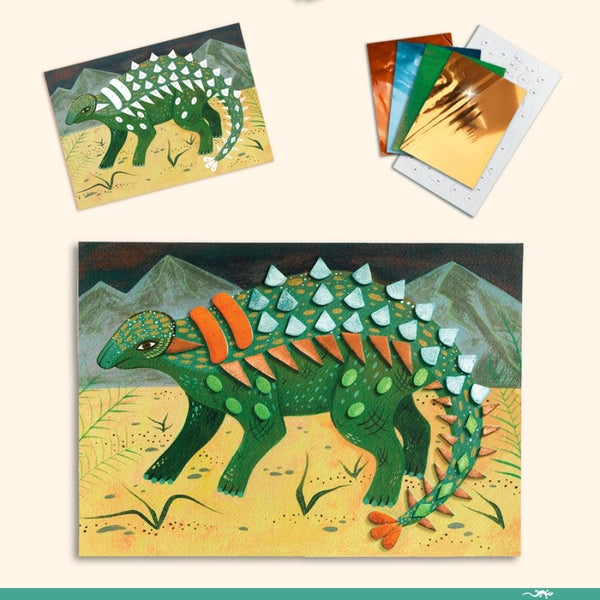 Djeco The World of Dinosaurs Multi Craft Box Kit | KidzInc Australia 6