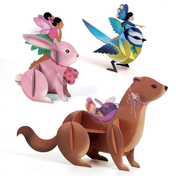 Djeco Fairy Multi Craft Set | Arts and Crafts for Kids | KidzInc 3