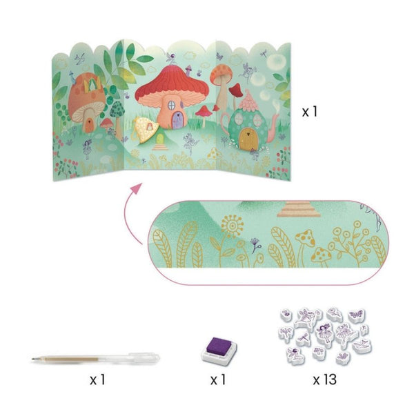 Djeco Fairy Multi Craft Set | Arts and Crafts for Kids | KidzInc 8