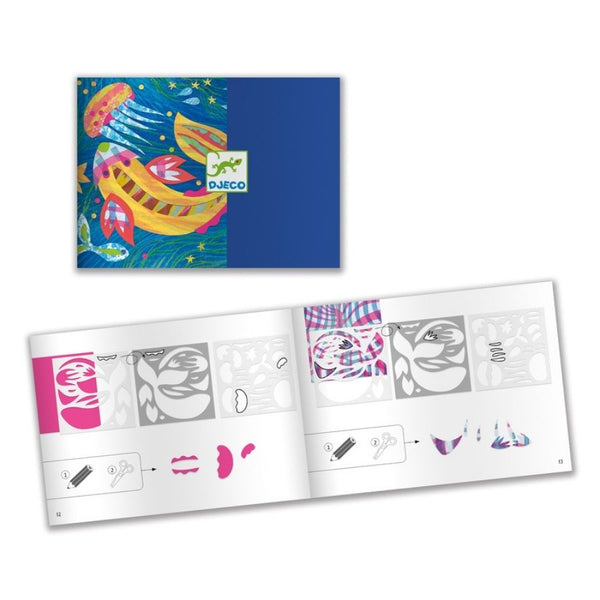 Djeco Design with Paper Collage | Art and Craft Kits for Kids | KidzInc Australia 3