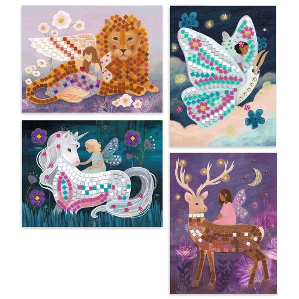 Djeco The Enchanted World Mosaic Kit | KidzInc Australia 3