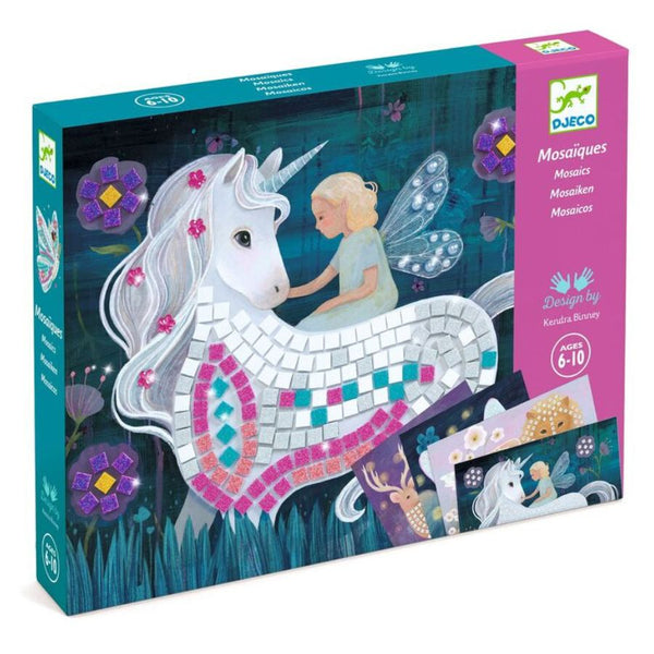 Djeco The Enchanted World Mosaic Kit | KidzInc Australia 5