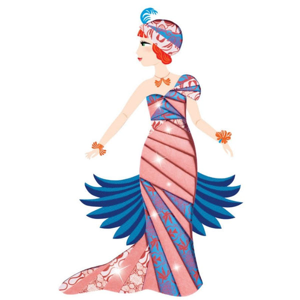 Djeco Art Deco Dresses Paper Creations Iris Paper Folding | KidzInc 3