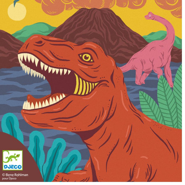 Djeco When Dinosaurs Reigned Scratch Cards Scratch  7