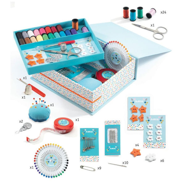 Djeco My Sewing Box Needlework | KidzInc Australia | Educational Toys 2