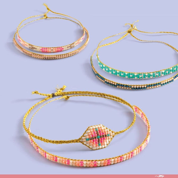Djeco Tiny Beads Bracelet Set | Arts and Crafts for Kids | KidzInc  5