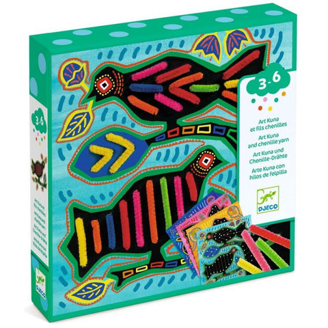 Djeco Super Soft Threading Craft Kit for Preschoolers | KidzInc Australia 1