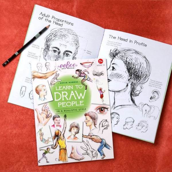 eeBoo Art Book Learn To Draw People with Kevin Hawkes | KidzInc Australia 2