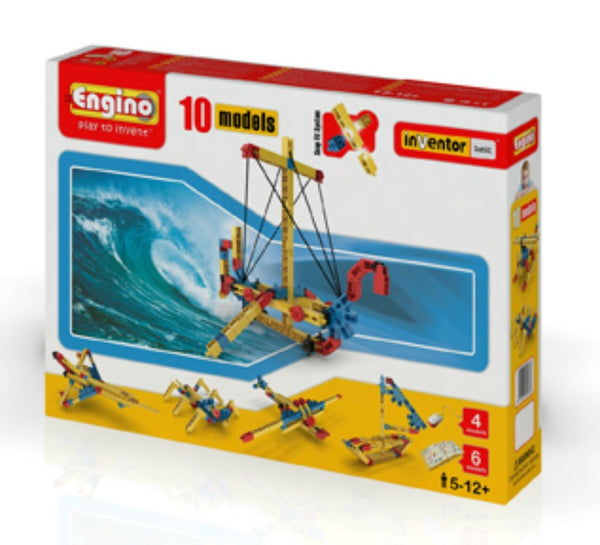 Engino - Inventor Basic - 10 Models Set | KidzInc Australia | Online Educational Toy Store