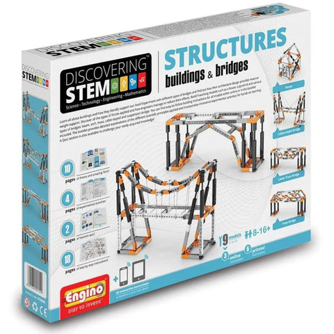 Engino Discovering STEM: Structures Building and Bridges | KidzInc Australia