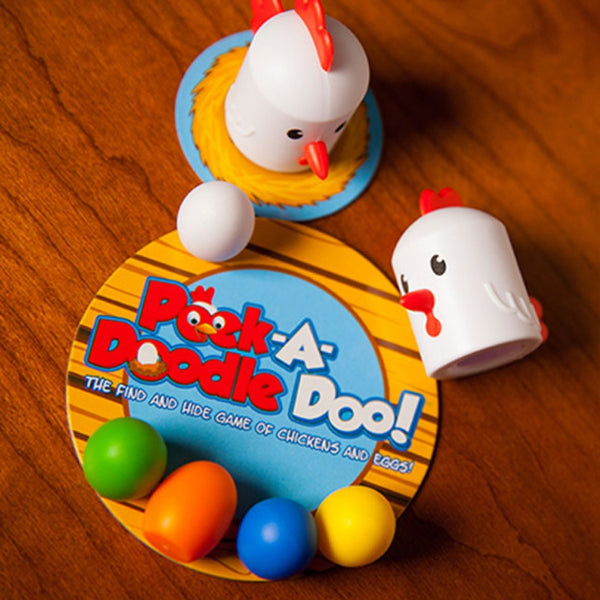 Fat Brain Toy Co Peek-A-Doodle-Doo Memory Game | KidzInc Australia | Online Educational Toys