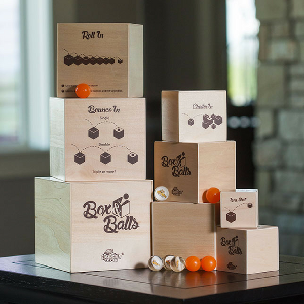 Fat Brain Toys Box and Balls Stacking and Nesting Game | KidzInc 2