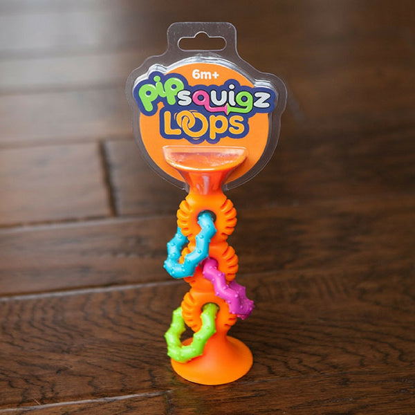 Fat Brain Toys - pipSquigz Loops Orange | KidzInc Australia | Online Educational Toy Store