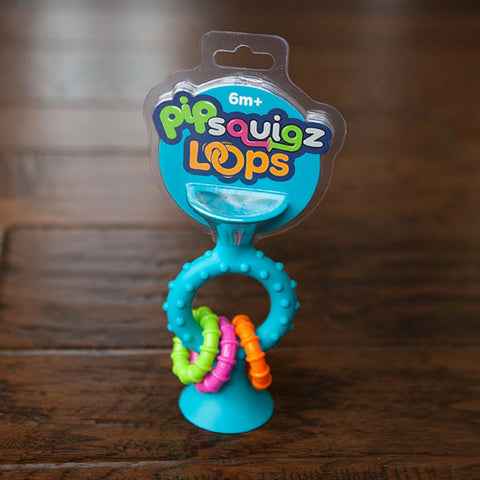 Fat Brain Toys - pipSquigz Loops Teal | KidzInc Australia | Online Educational Toy Store