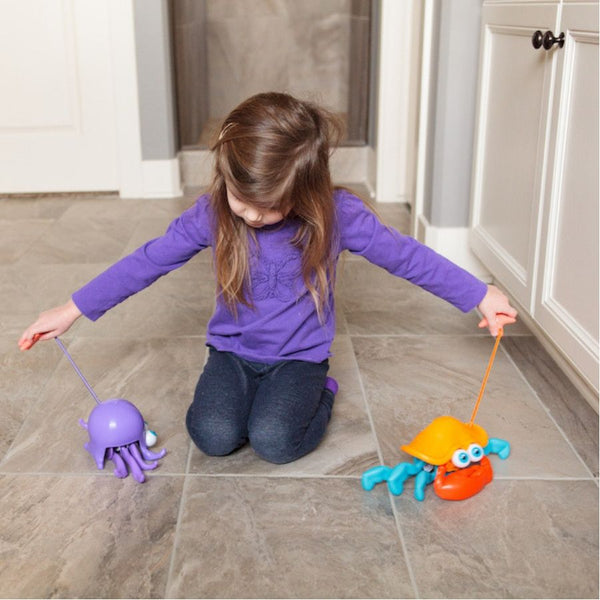 Fat Brain Toys - Crabby & Inky Pull Toys
