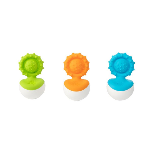 Fat Brain Toys Dimpl Wobbl Sensory Toy for Babies | KidzInc Australia 2