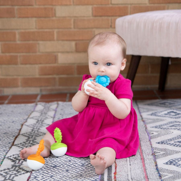 Fat Brain Toys Dimpl Wobbl Sensory Toy for Babies | KidzInc Australia 3