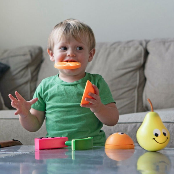 Fat Brain Toys Fruit Friends 3 in 1 Toddler Toy | KidzInc Australia 6