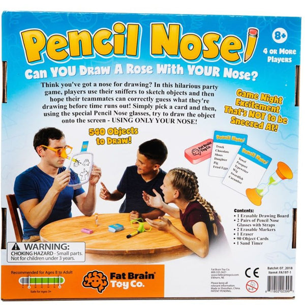 Fat Brain Toy Co Pencil Nose Game | Party Fun Game | KidzInc Australia 5